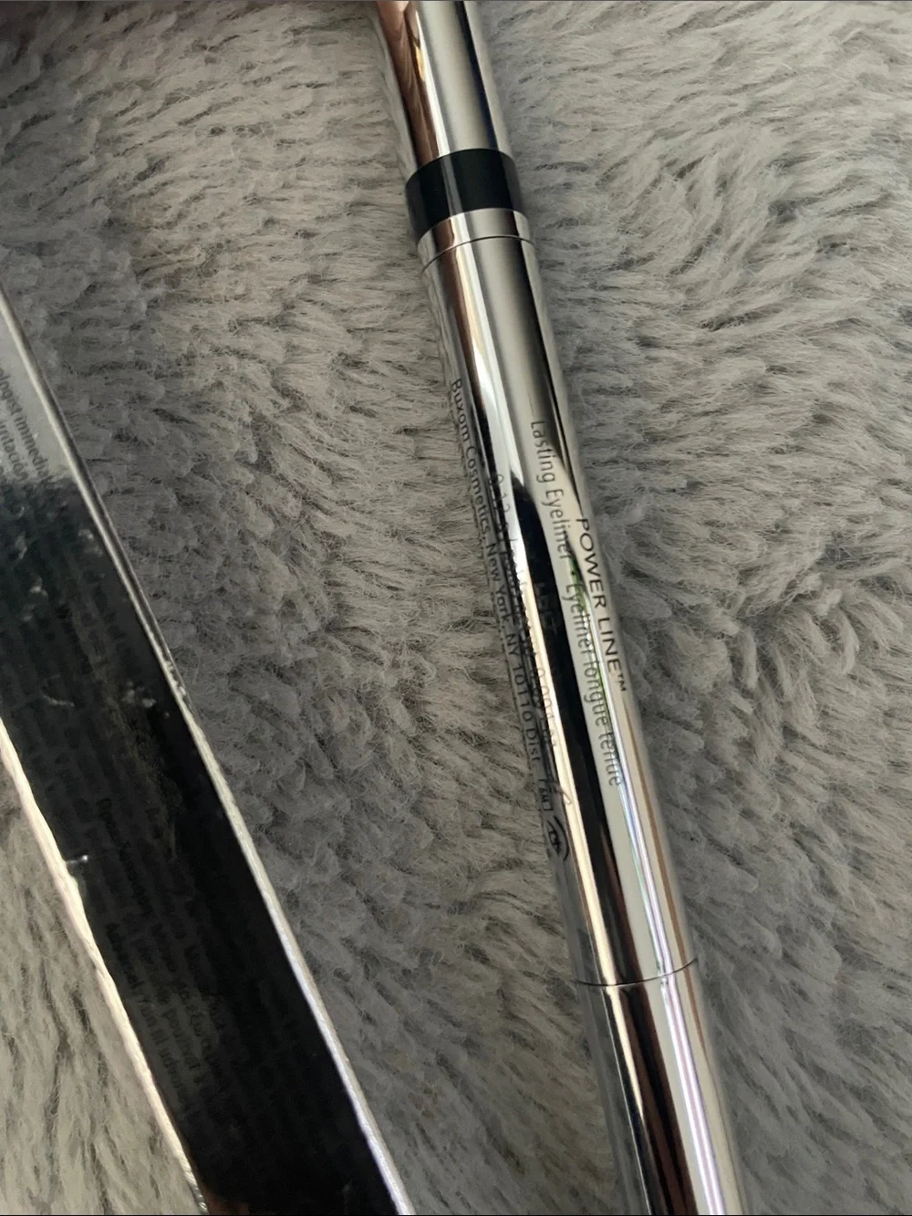 Buxom Power Line Longwear Eyeliner - Silver Tube, Black Accents